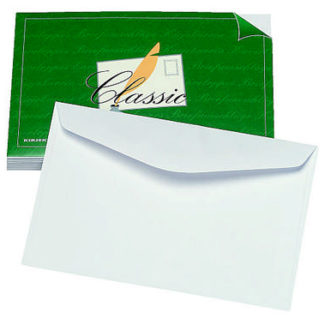 Korttikuori, 8, valkoinen, 1 pkt/25