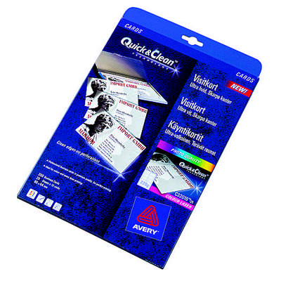 Käyntikortti, Avery C32016, 1 pkt/250