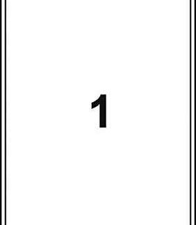 Lasertarra, Avery L7167-100, 199.6x289.1/100 (A4), 1 tarra/arkki, 100 arkkia/pkt