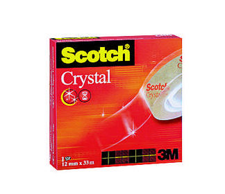 Yleisteippi, Scotch 600, 12mm x 33M kirkas