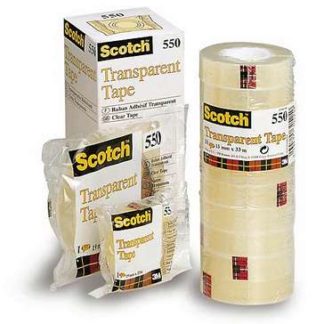 Yleisteippi, Scotch 550, 12mm x 33m