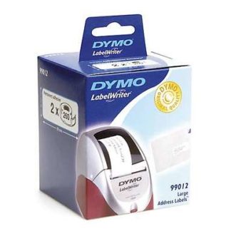Tarrakirjoittimen osoitetarra, Dymo LabelWriter, iso, 1 ras/2
