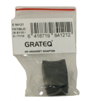 Adapteri, GRATEQ, HF-Headset Adapter