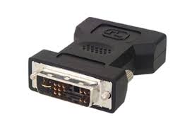 Adapteri, DVI-VGA, musta