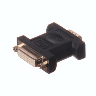 Adapteri, VGA-uros/DVI-D-naaras, musta