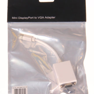Adapteri, MiniDP-VGA, 0.15m, valkoinen