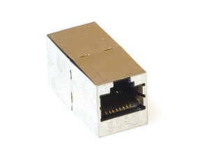 RJ-45-adapteri, Adaptor in-line 1:1/rj45 cat6 shielded