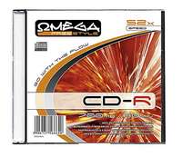 X CD-R-levy, Omega Freestyle Slim, 52x, 700 mt(POISTUNUT)