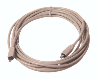 FireWire-kaapeli, 4-pinninen liitin, 4.5m, harmaa