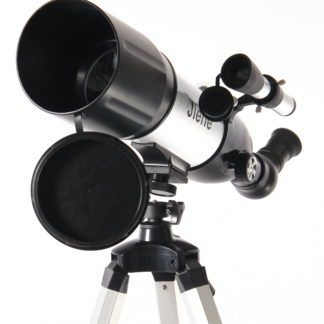 Kaukoputki, 80 mm, etsin, 2 okulaaria, jalusta