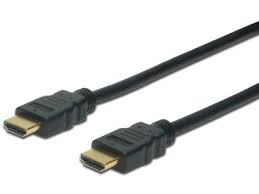 Kaapeli, HDMI-A M/M, 3m, musta
