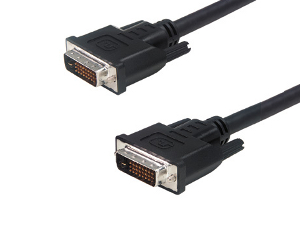 Kaapeli, DVI M/M, Duallink 3m, musta