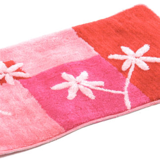 Kylpyhuonematto, 50x80, vaaleanpunainen