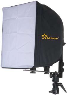 Salamasuodin kamerasalamalle, Linkstar SLRB-404 softbox, 40*40 cm