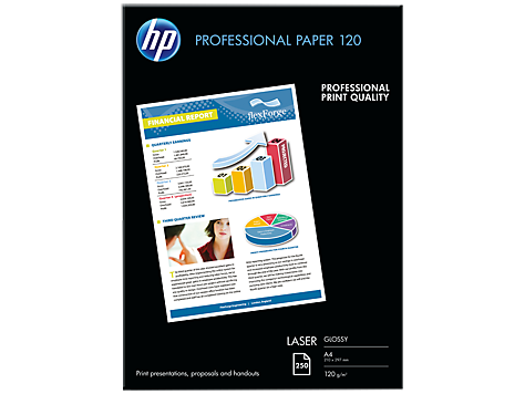 Kopiopaperi, HP Professional Laserpaperi, A4, 120g/m2, 1 pkt/250