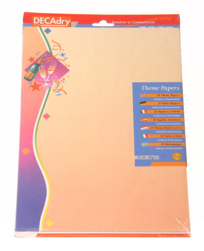 Aihepaperi, Decadry confetti 25 ark.