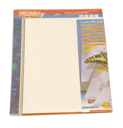 Esipainettu paperi, DECAdry SCL-2052 esipainettu paperi, Diplomat