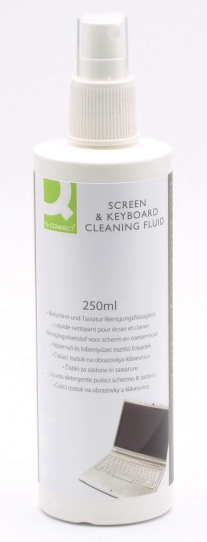 Puhdistusaine, Näyttö/näppäimistö, 250ml