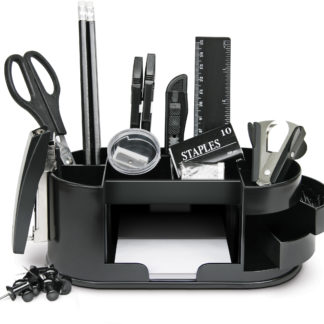 Toimistotarvikesarja Light, 14 tuotetta, musta