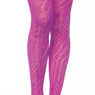 Naisten sukkahousut, kuvio, pinkki