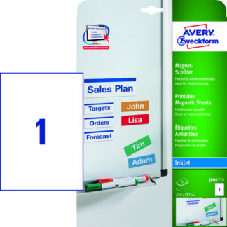 Magneettinen mustesuihkutarra, Avery J8867-5