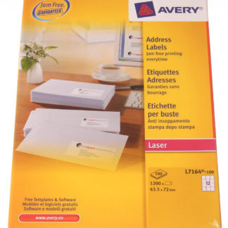Lasertarra, Avery L7164-100, big envelopes, 63.5 x 72, 1 pkt/1200
