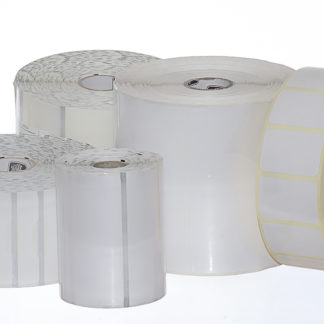 Tarrarulla, Zebra Z-Ultimate 3000T White, 38*13mm, 4650 tarraa, 25mm keskiö, ulko-ø 127 mm