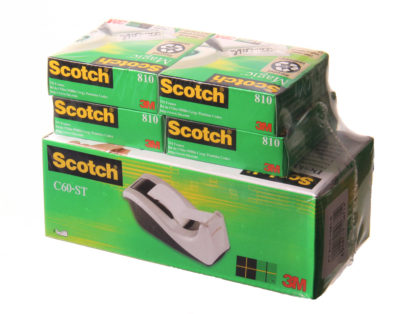 X Teippi, Scotch 810, 19x33m 4rll+katk, c60, 1 pkt/4
