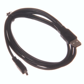 USB-jatkokaapeli, 2.0 A/MiniB5 M/M, 1.8m, musta